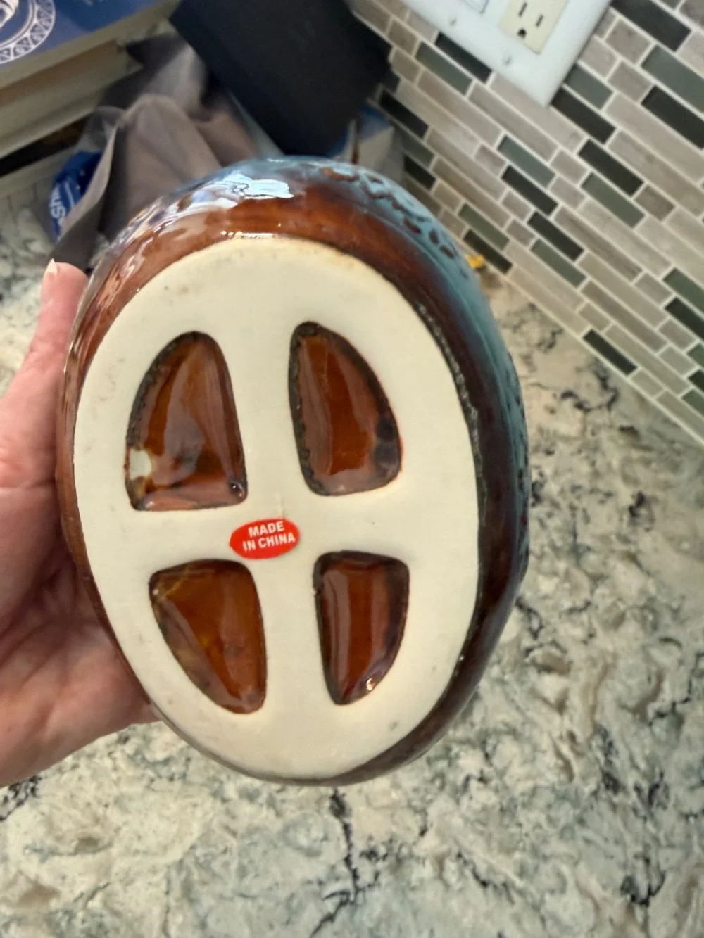 New in Box Home and Garden Party Glazed Bunny Bix